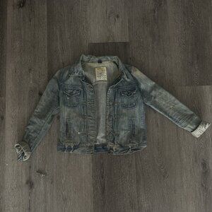J. Crew Cropped Jean Jacket
